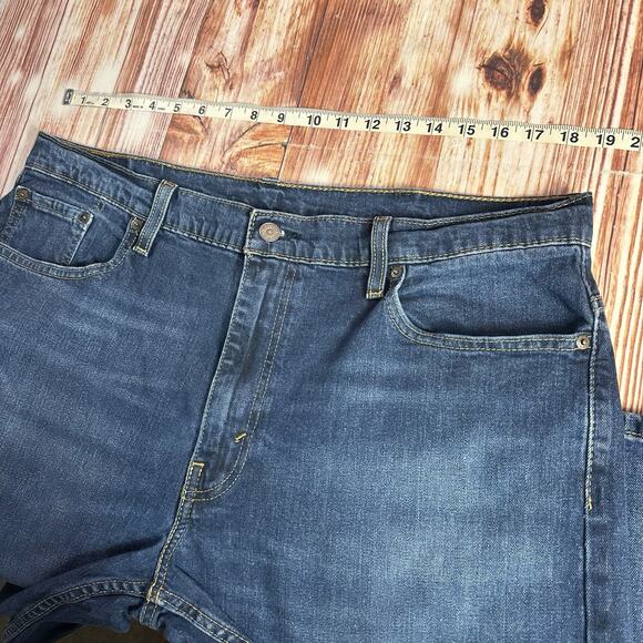 Levi's 569 LOOSE FIT STRAIGHT LEG Mens Size 38x29 Blue Jeans Denim Pants - Picture 5 of 11